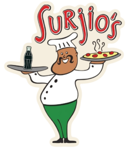 Surjios Guesthouse logo (for dark backgrounds)